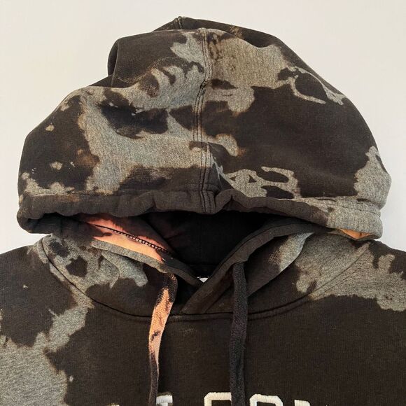 Hillsong College Womens Medium Cropped Tye Dye Hoodie, Hillsong College Crop 359 - Picture 7 of 11